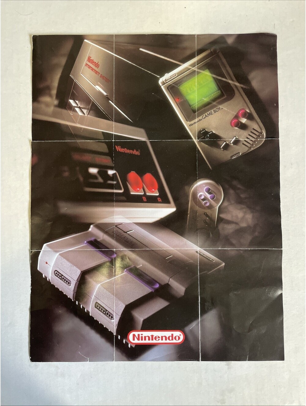 Nintendo NES Classic Challenges Classic Action 1992 Poster GP-NES-USA-1